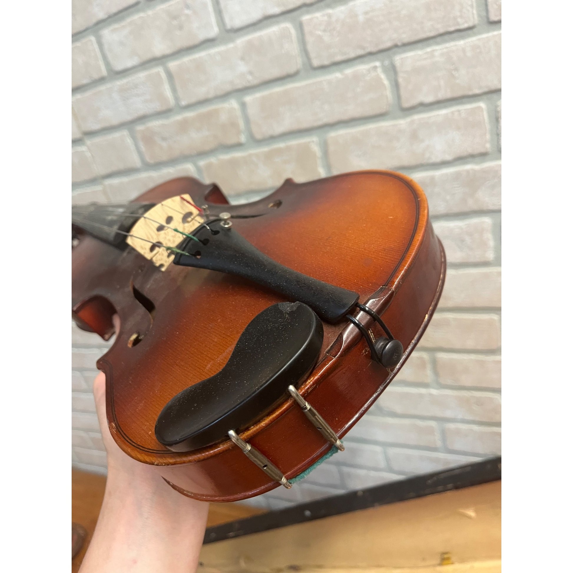 Vintage Jackson Guldan Student Violin + Wooden GSB Coffin Case