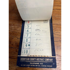 Vintage 1948 Sheboygan County Abstract Company Advertising Weekly Memo Calendar