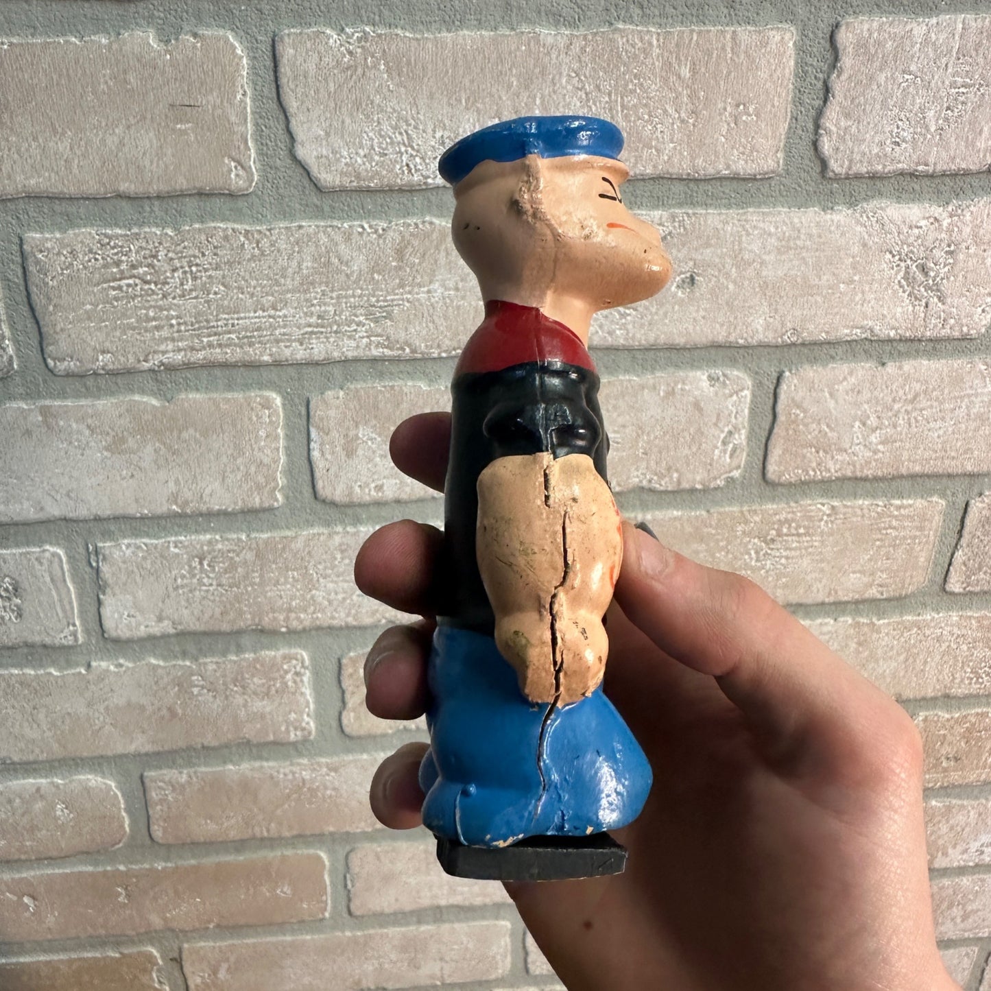 SCARCE 1939 Popeye Thimble Theatre Playhouse w/ Figures and Box