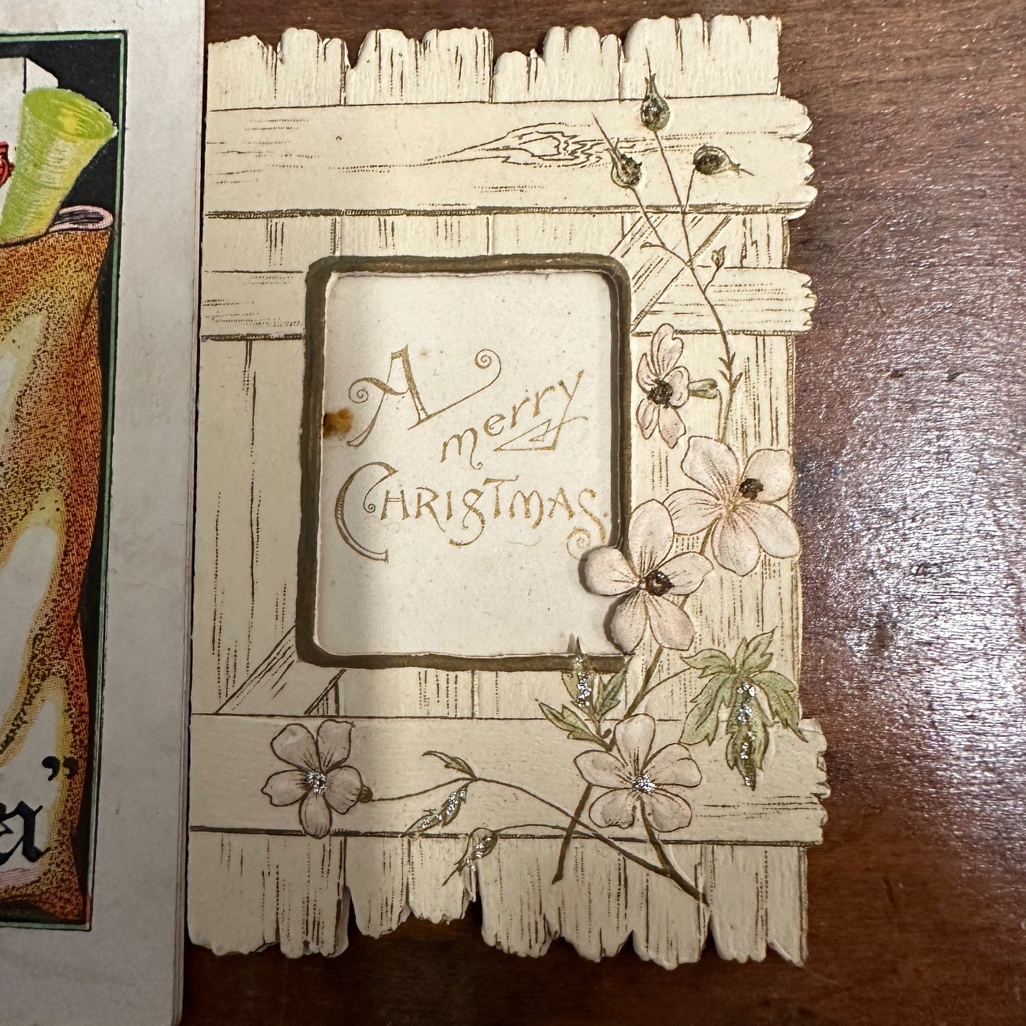 Vintage c1920s J.C. Penney Christmas Booklet "I Wish that I Were Santa" + Card