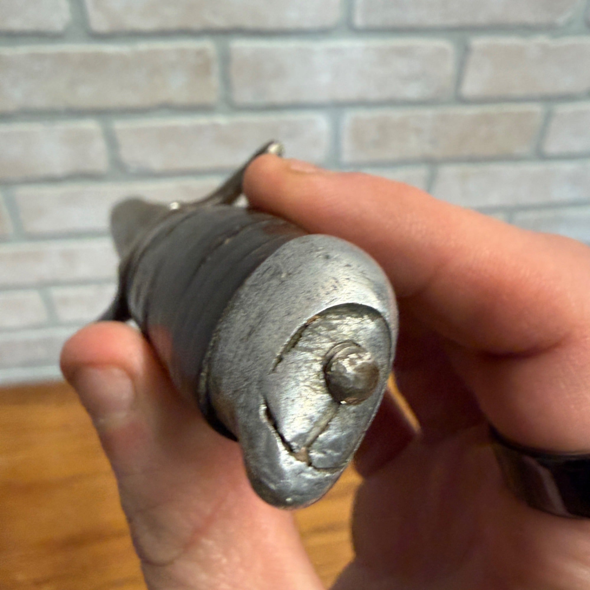 Vintage Hunting Knife Fixed Blade Wrapped Handle w/ Sheath