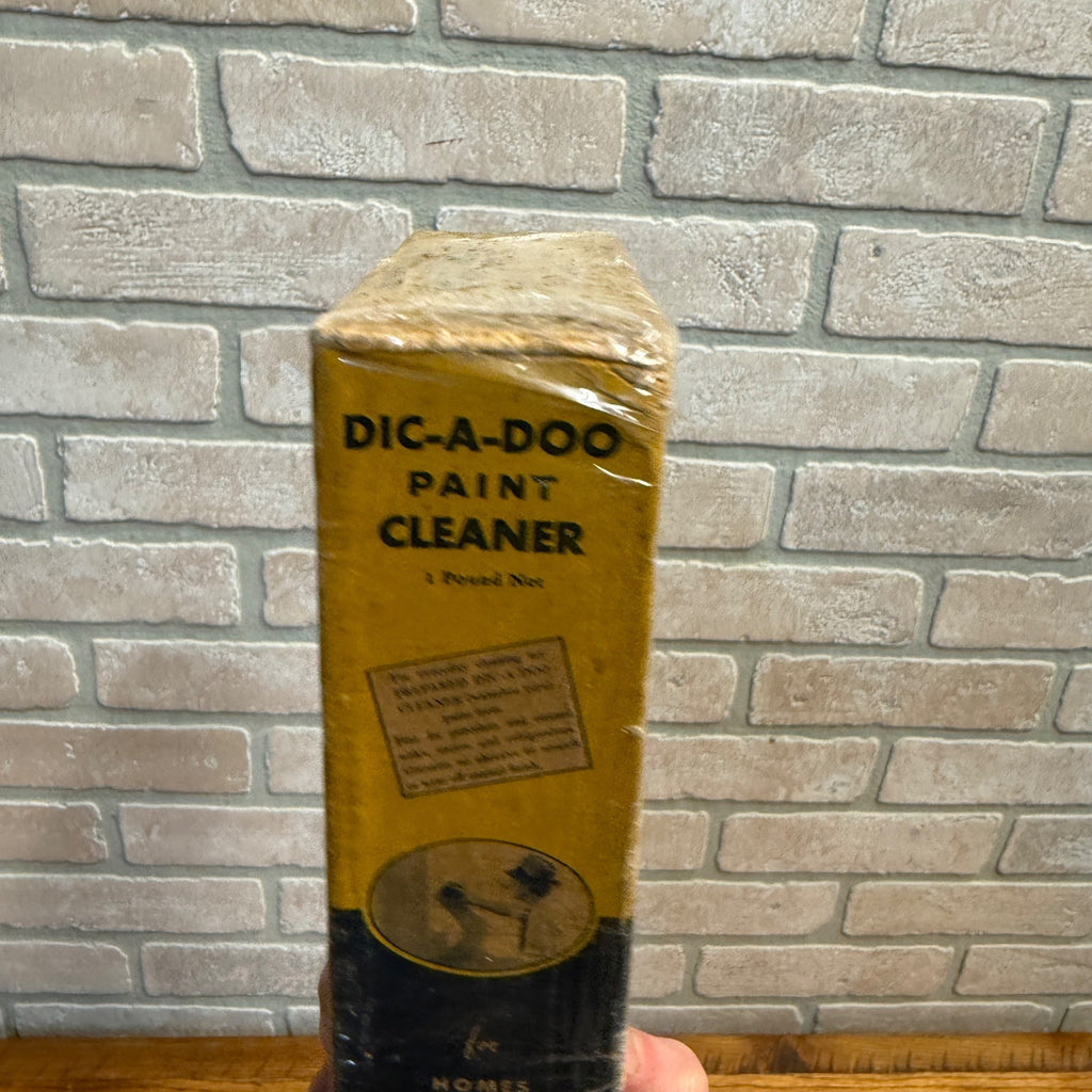Antique 1935 DIC-A-Doo Paint Cleaner Box Patent Cereals Co Geneva NY. Full