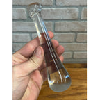 Vintage Clear Glass Pestle No. 8 Replacement for Mortar Apothecary 6" Long