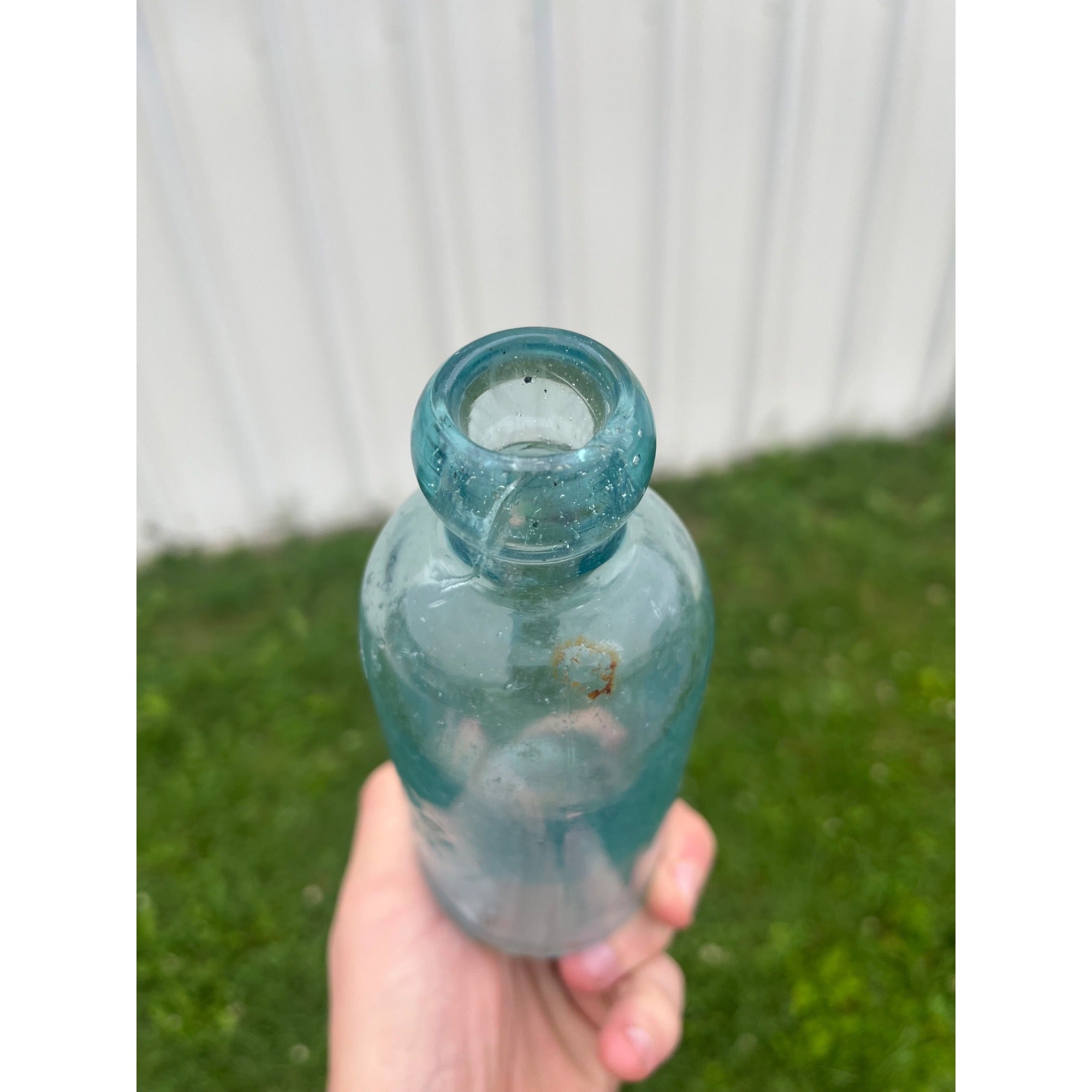 Antique W. Young & Son Wooster, Ohio (OH) Hutchinson Bottle Soda Embossed Hutch