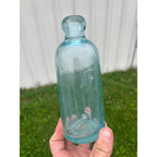Antique W. Young & Son Wooster, Ohio (OH) Hutchinson Bottle Soda Embossed Hutch
