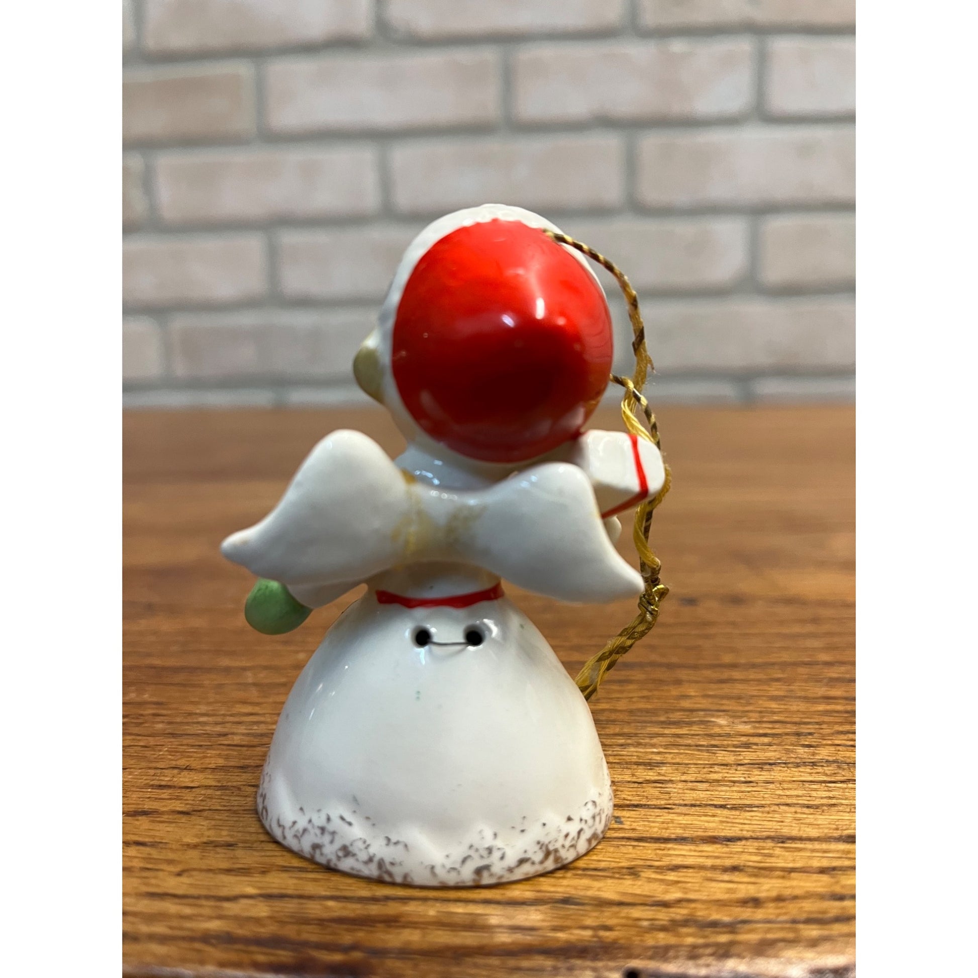 Vintage 1959 NAPCO Christmas Angel Bell w/ Gift Box Present ICX3617 3" - AS-IS