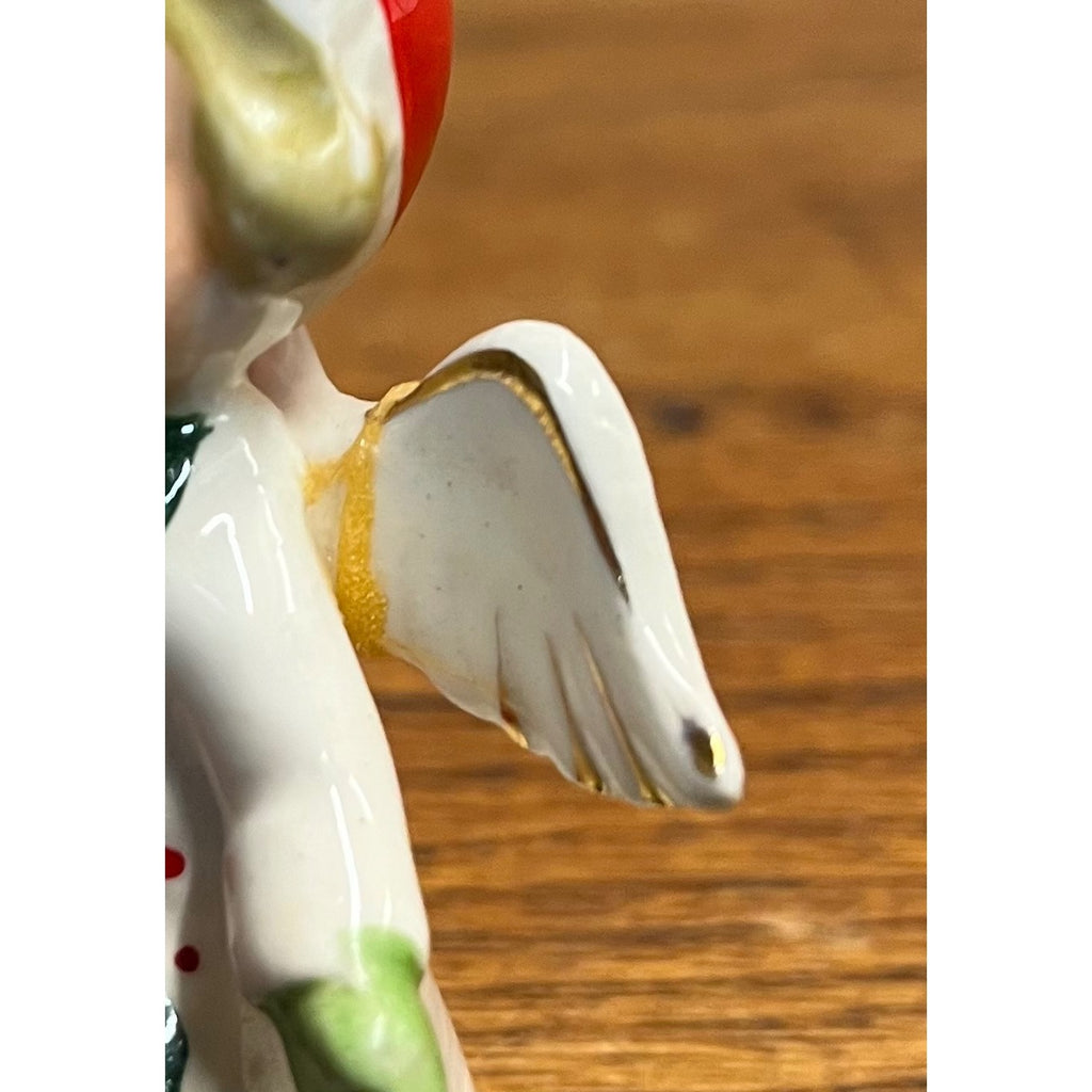 Vintage 1959 NAPCO Christmas Angel Bell w/ Gift Box Present ICX3617 3" - AS-IS