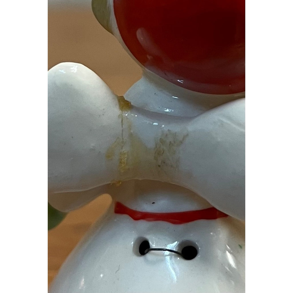 Vintage 1959 NAPCO Christmas Angel Bell w/ Gift Box Present ICX3617 3" - AS-IS