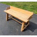 Farmhouse Solid Wood Wooden Porch Bench Sturdy Garden Bench