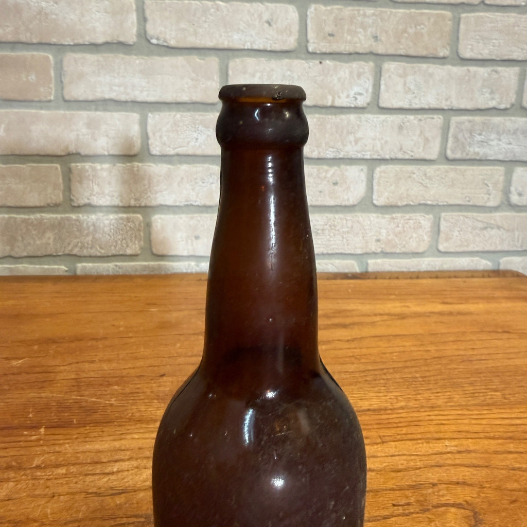 Vintage Pre-Pro Cream City Brewing Co. Amber Brown Beer Bottle Milwaukee Wis
