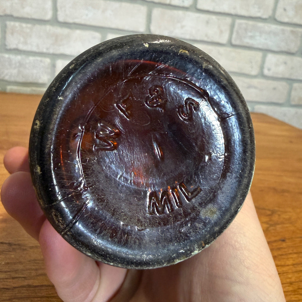 Vintage Pre-Pro Cream City Brewing Co. Amber Brown Beer Bottle Milwaukee Wis