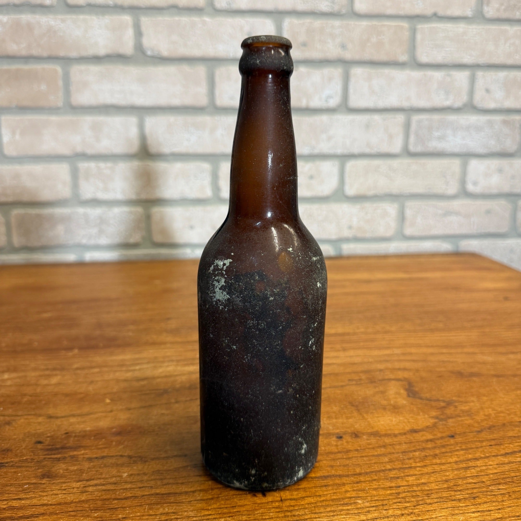 Vintage Pre-Pro Cream City Brewing Co. Amber Brown Beer Bottle Milwaukee Wis