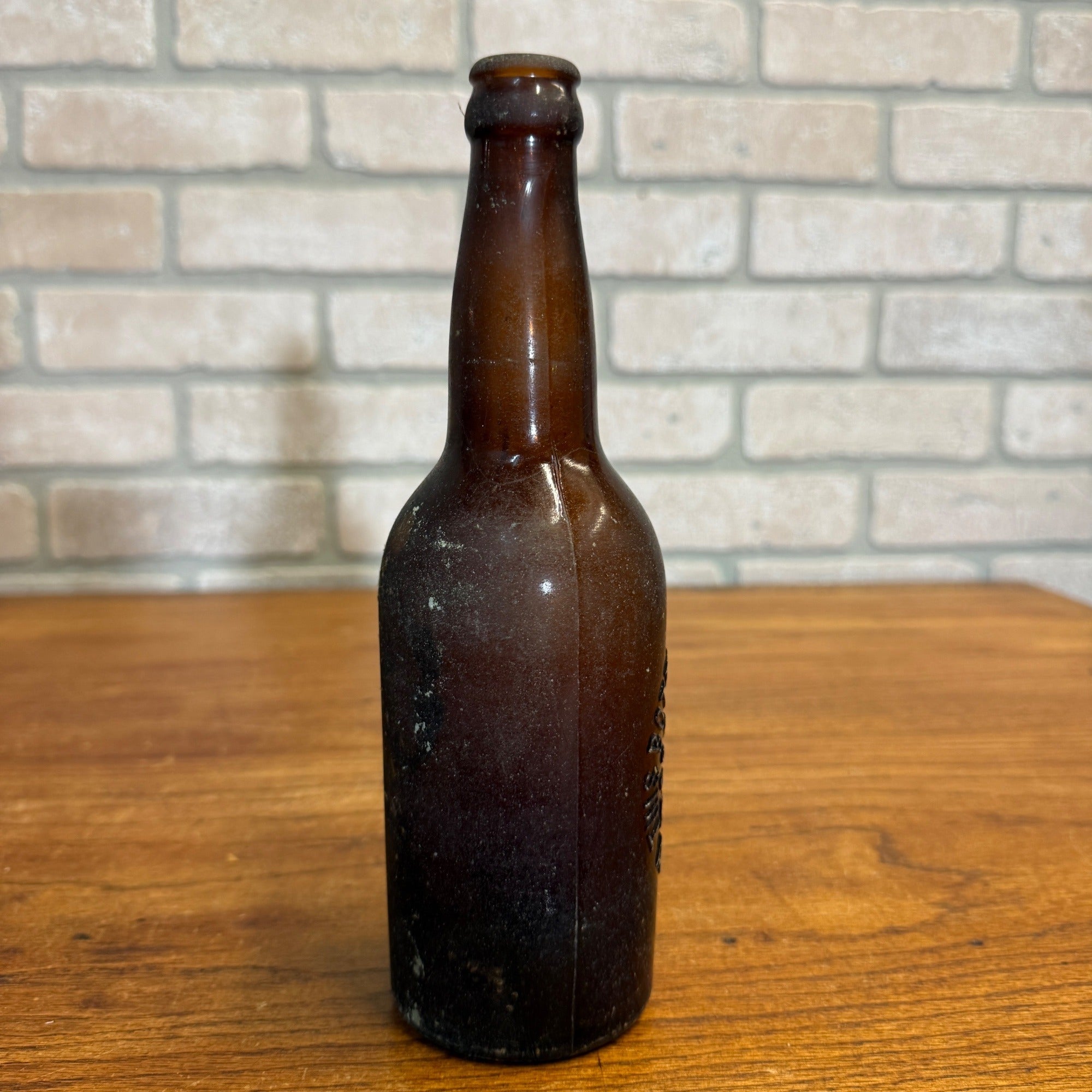 Vintage Pre-Pro Cream City Brewing Co. Amber Brown Beer Bottle Milwaukee Wis