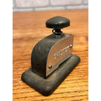 Vintage Chadwick Stapleless Stapler Japan Vintage Office Industrial Paper Welder
