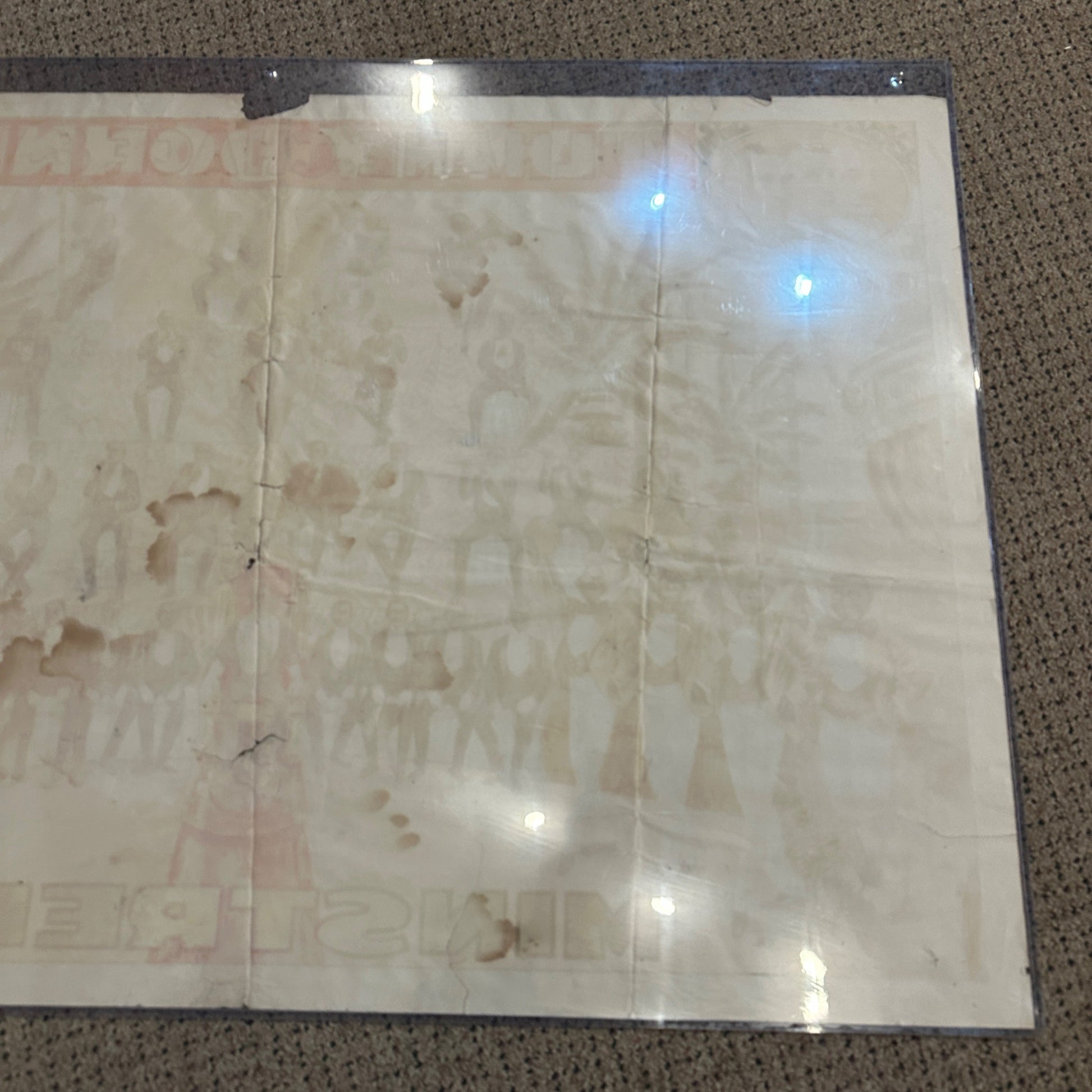 Original Tommy Donnelly's Minstrels (1910) US Theater Stone Lithograph Poster