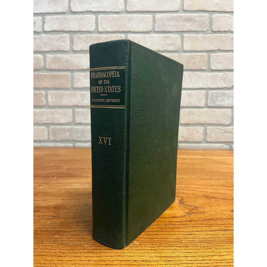 1960 Pharmacopeia of United States 16th Revision Pharmacy Hardcover