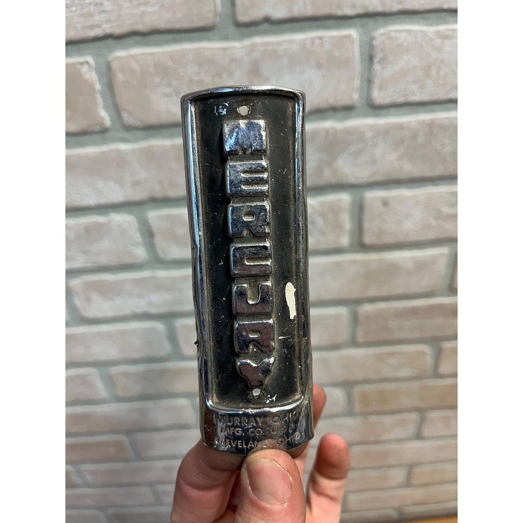 Vintage MERCURY Bicycle Badge--Murray Ohio Mfg. Co. Cleveland, USA