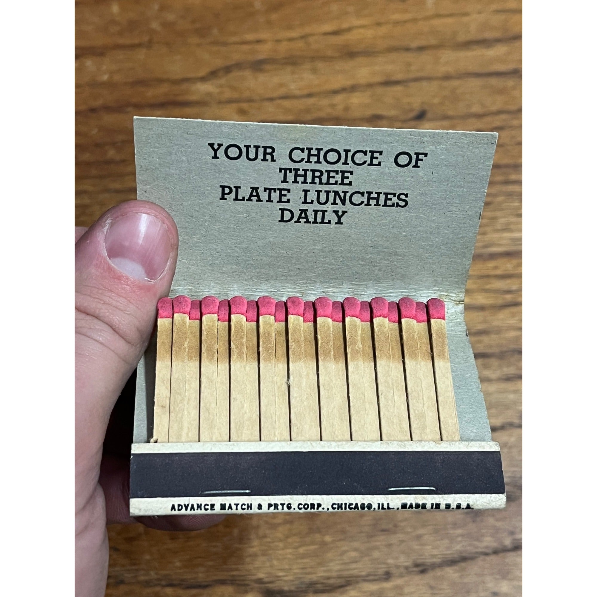 Vintage Century Coffee Shop - Milwaukee Wisconsin - Advertising FULL Matchbooks