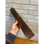 Antique Disston & Morss Wood & Brass 18" Carpenters Level Keystone Tool Co