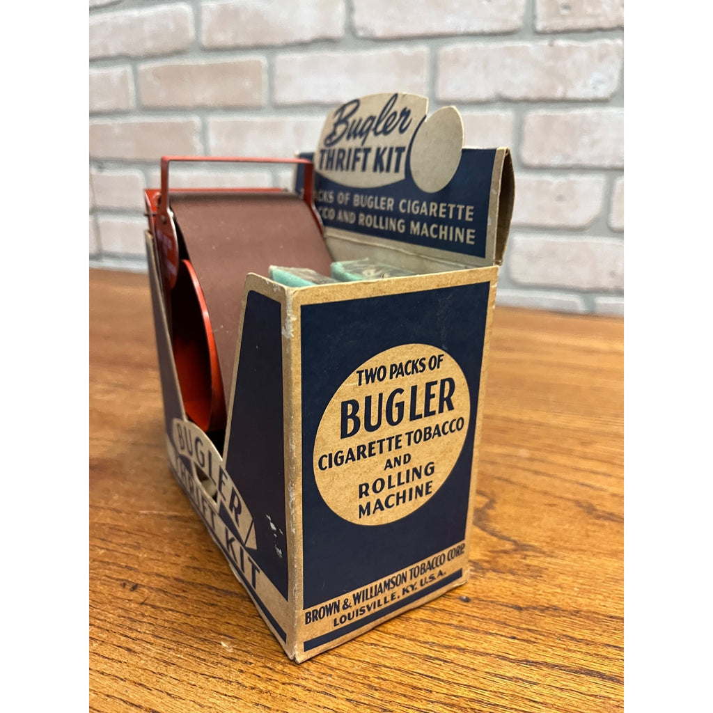 Vintage Bugler Thrift Kit Cigarette Rolling Machine in Original Box