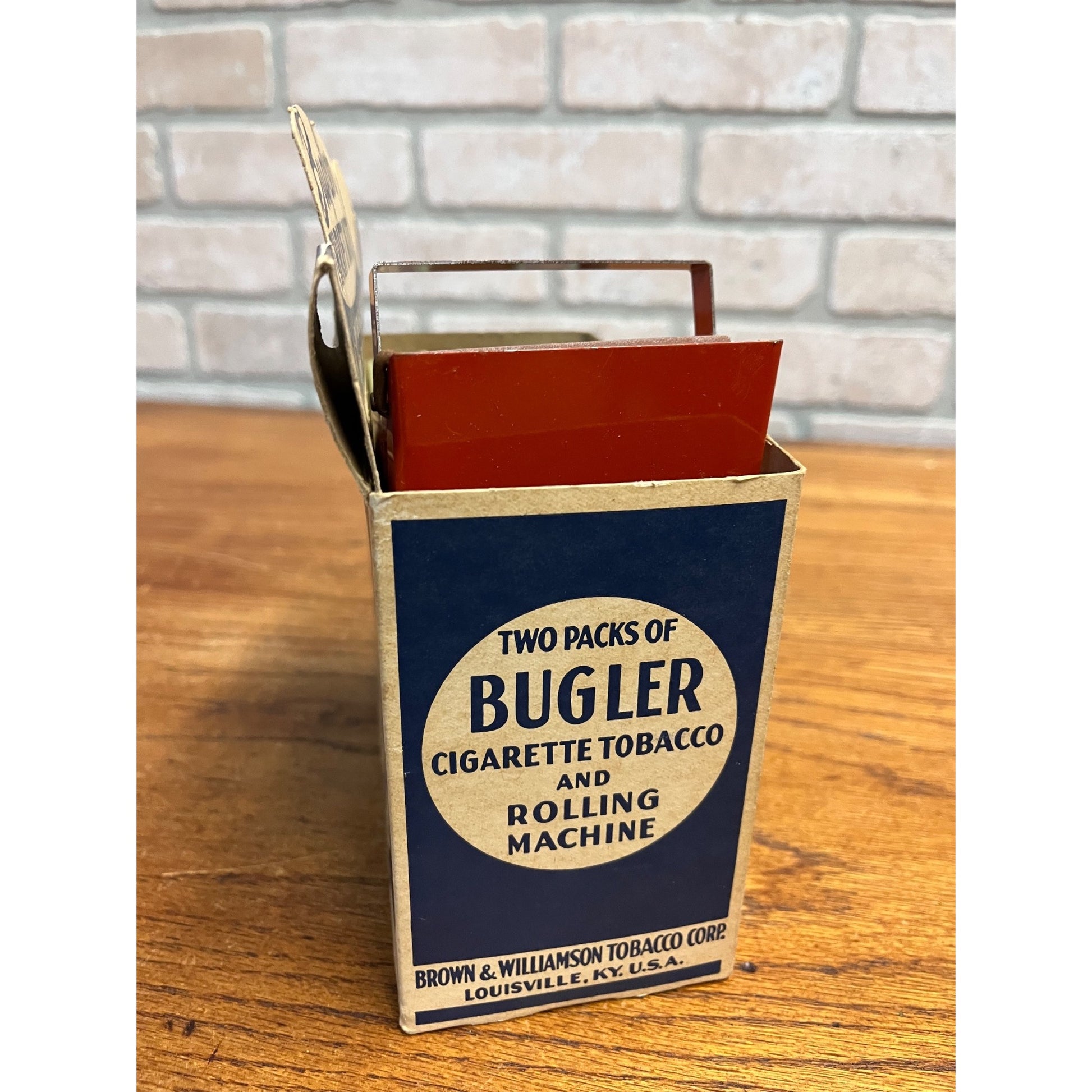 Vintage Bugler Thrift Kit Cigarette Rolling Machine in Original Box