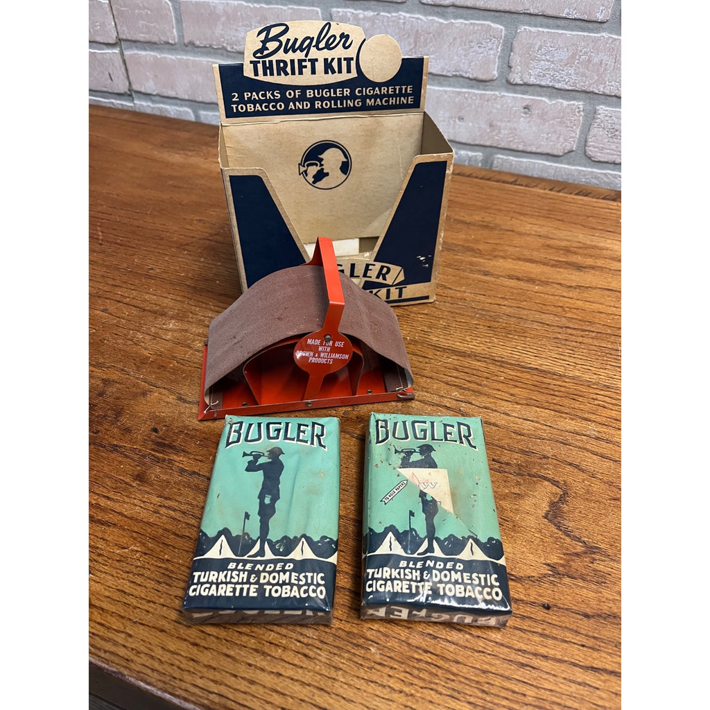 Vintage Bugler Thrift Kit Cigarette Rolling Machine in Original Box