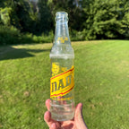 Dad's Root Beer Vintage ACL 7 oz Big Jr Soda Bottle Hettinger ND