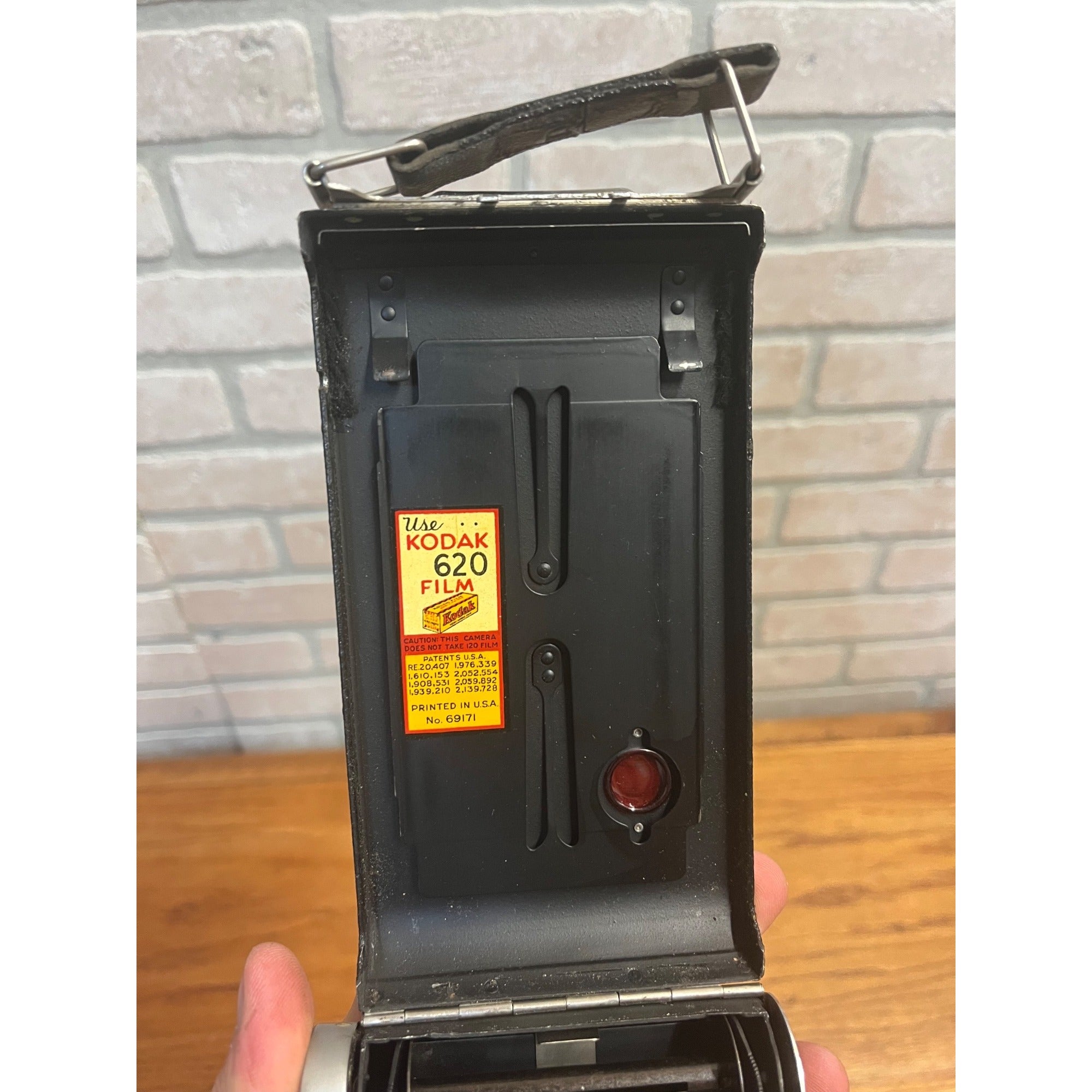 Vintage 1940s Kodak Six 16 Monitor folding Camera 620 Film - Untested