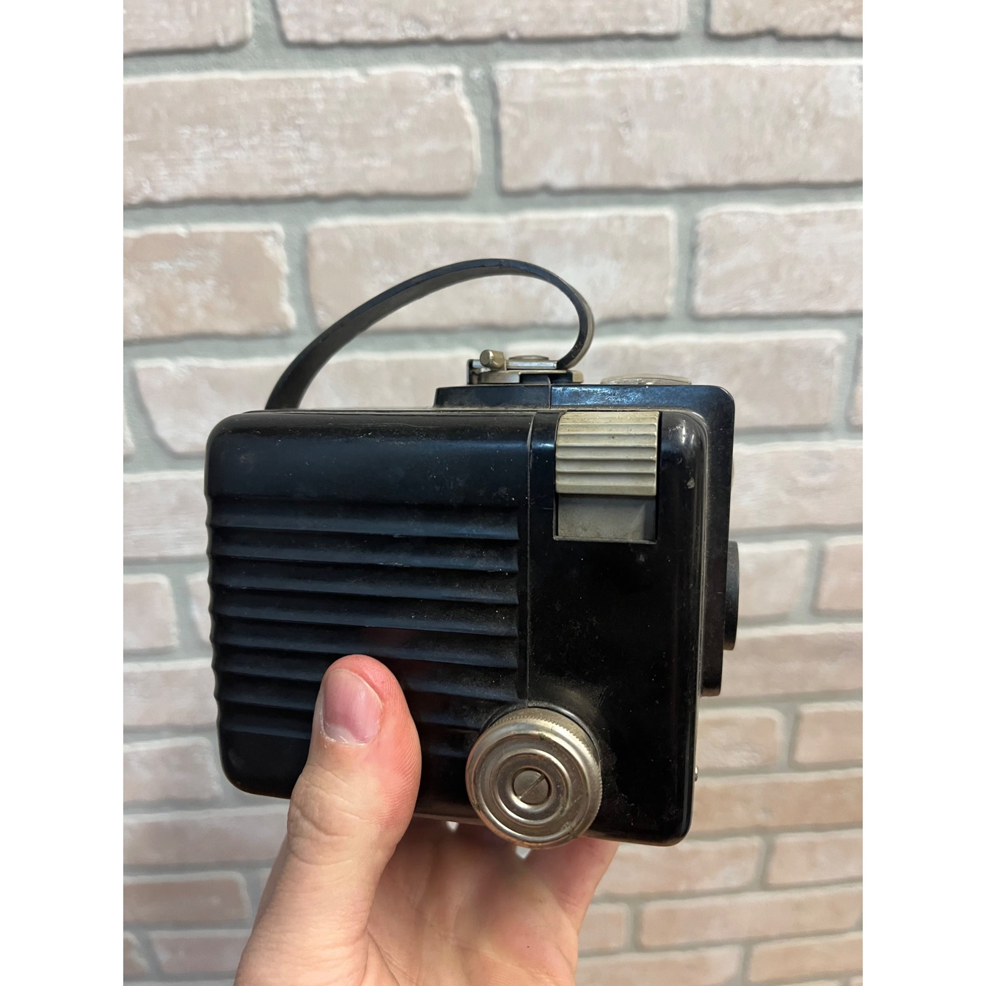 Vintage Eastman Kodak Brownie Hawkeye Film Camera - Untested