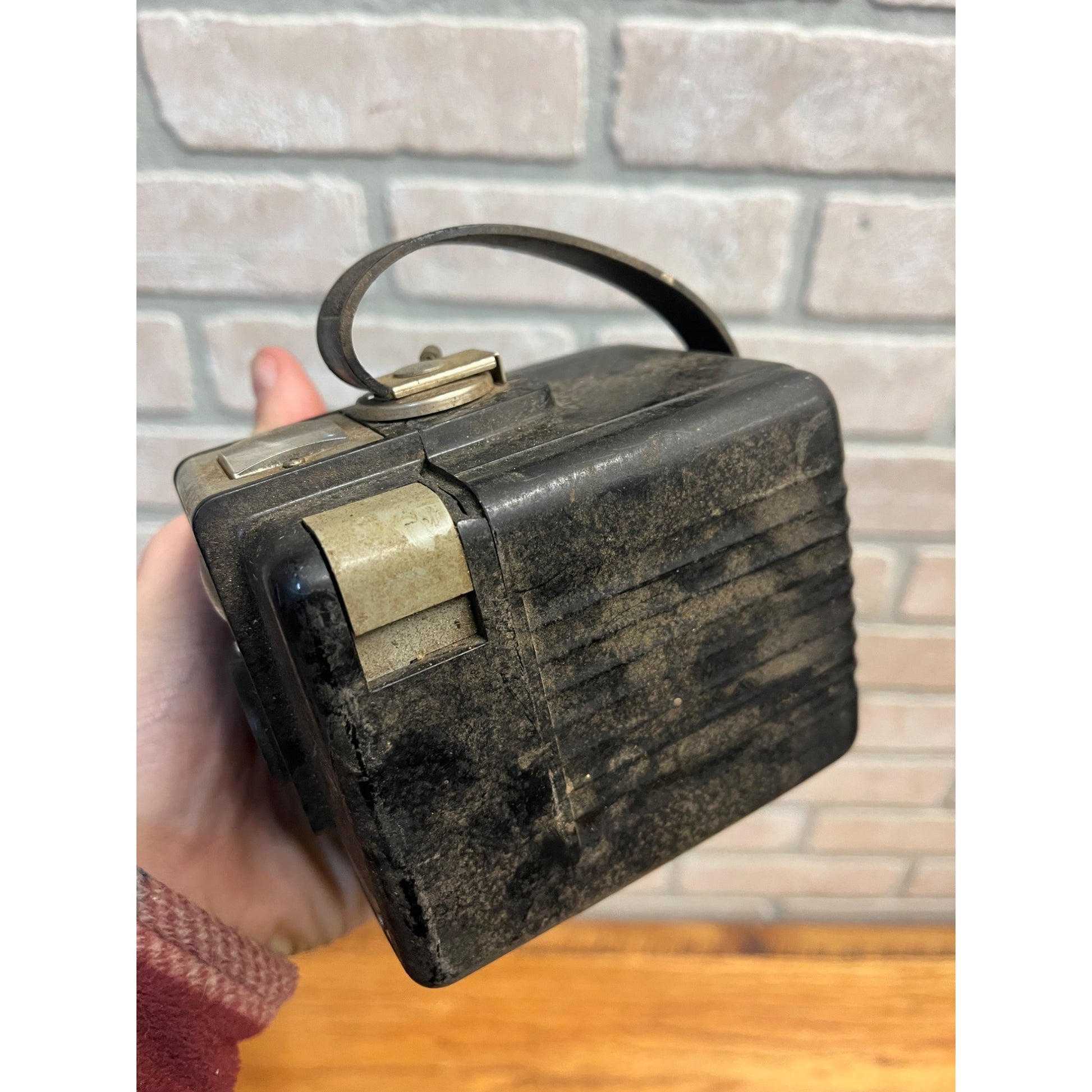 Vintage Eastman Kodak Brownie Hawkeye Film Camera - Untested