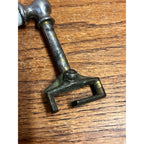 Antique Vintage Porcelain and Nickel/Brass Flush Handle Toilet Tank Lever