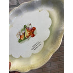 Vintage Westfield Wisconsin Roskie & Fuller General Store Porcelain China Plate Tray