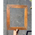 Antique Victorian Eastlake Wooden Picture Photo Frame Ornate Carved 16.5"x13.75"