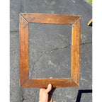 Antique Victorian Eastlake Wooden Picture Photo Frame Ornate Carved 16.5"x13.75"