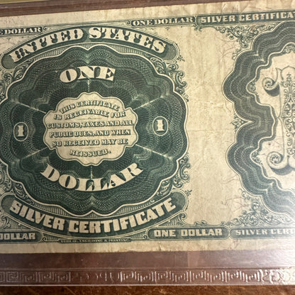 Fr. 222 1891 $1 Matha Washington Red Seal Silver Certificate PCGS 30