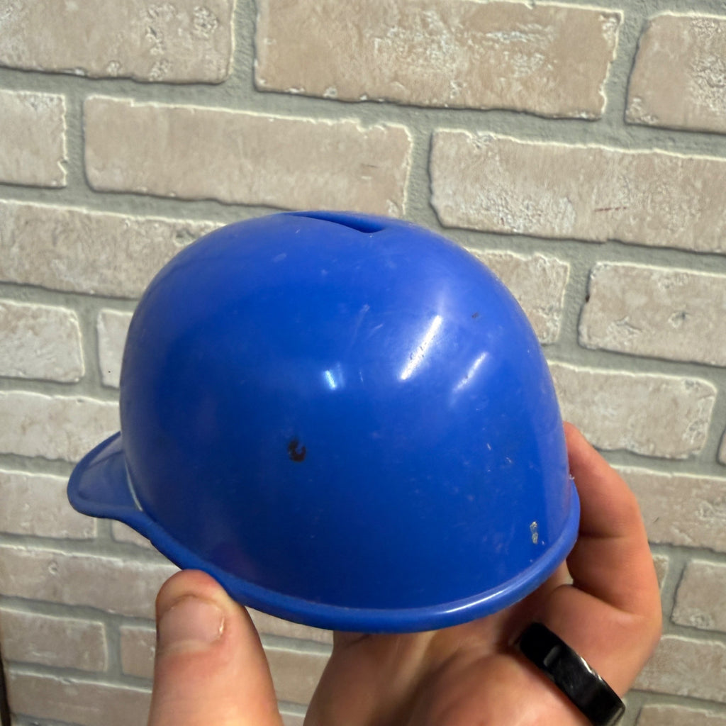1973 Milwaukee Brewers Mini Baseball Hat Helmet Plastic Coin Bank - Vintage