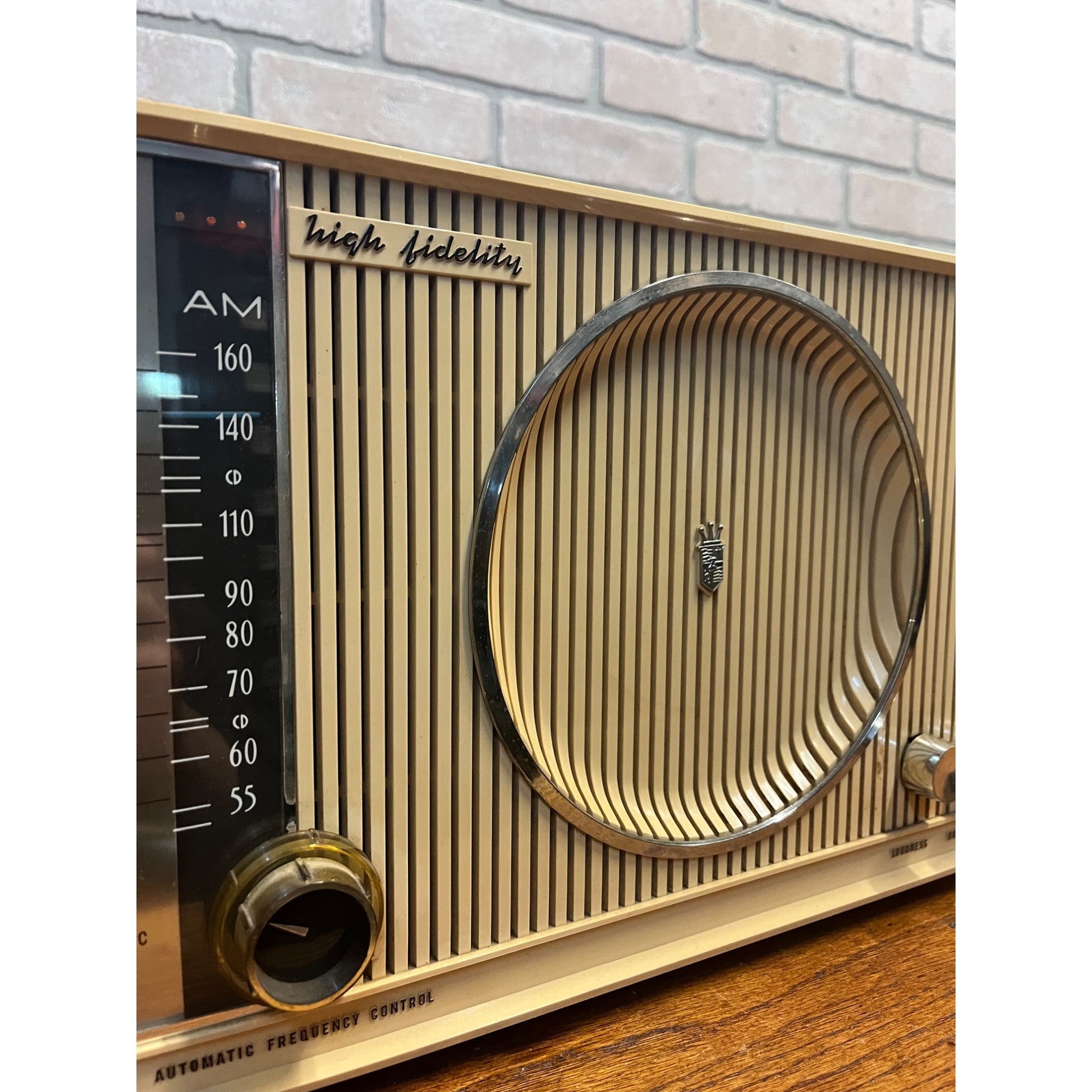 Vintage Zenith High Fidelity Tube Radio Model C845Y Mid-Century - TESTED & WORKS