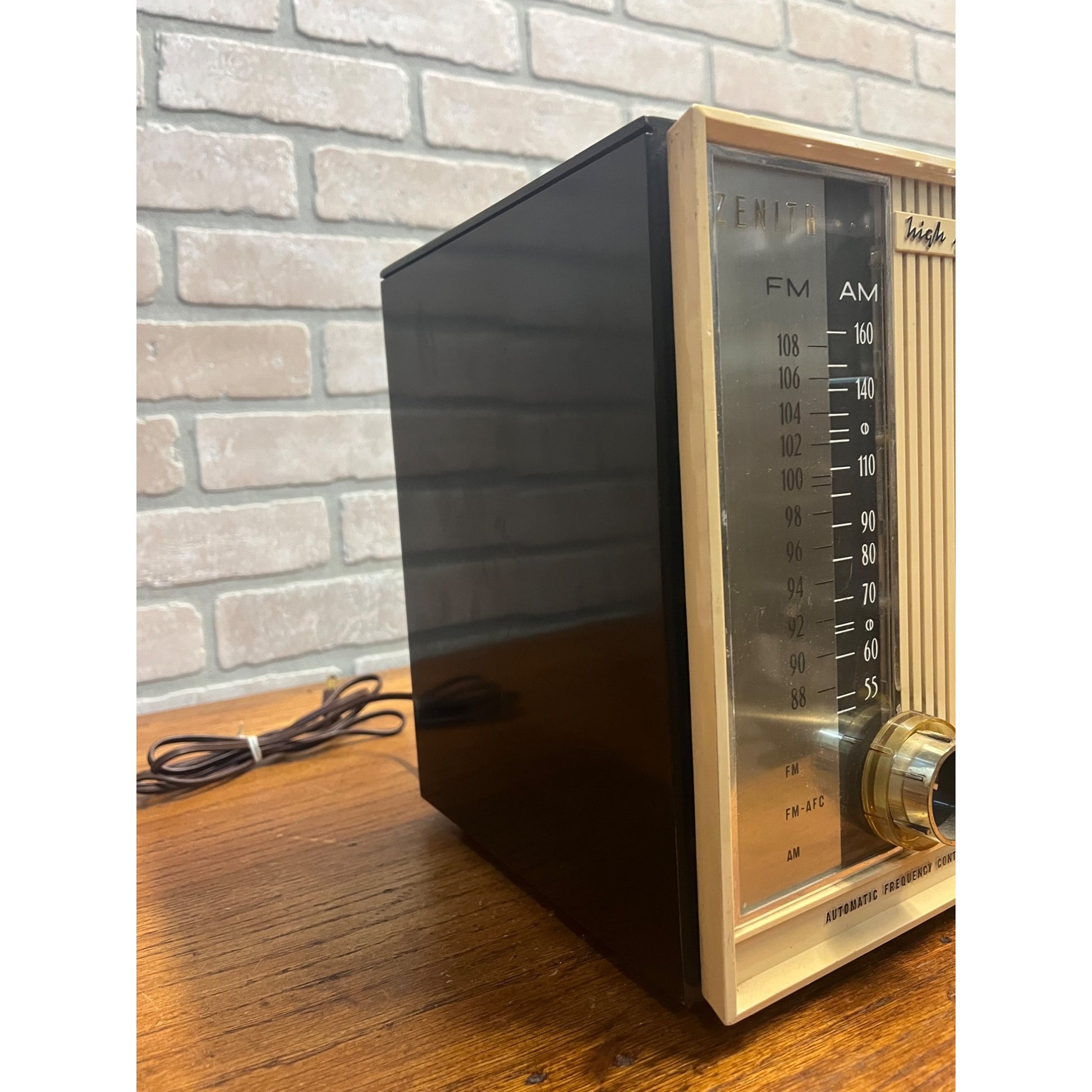 Vintage Zenith High Fidelity Tube Radio Model C845Y Mid-Century - TESTED & WORKS