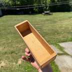 Vintage Pine River Cheese Box Newton WI Wood Crate Advertising 2lb