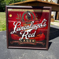 Leinenkugel's Red Lager Framed Beer Advertising Mirror Sign Bar Breweriana
