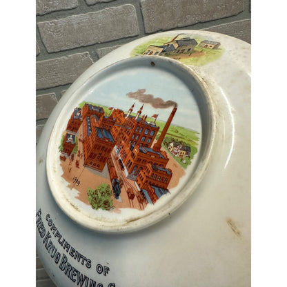 FRED KRUG BREWING CO. 1859 - 1909 ADVERTISING PLATE ORIGINAL PRE-PROHIBITION