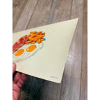 Vintage 1960s Coca Cola “Ham & Eggs” Plastic Sign