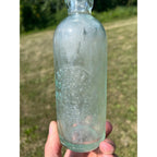Vintage Anhalt & Hostman Plymouth Wis Wisconsin Hutchinson Soda Bottle Hutch Blob