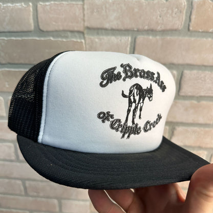 BRASS ASS OF CRIPPLE CREEK CASINO RETRO SNAPBACK HAT