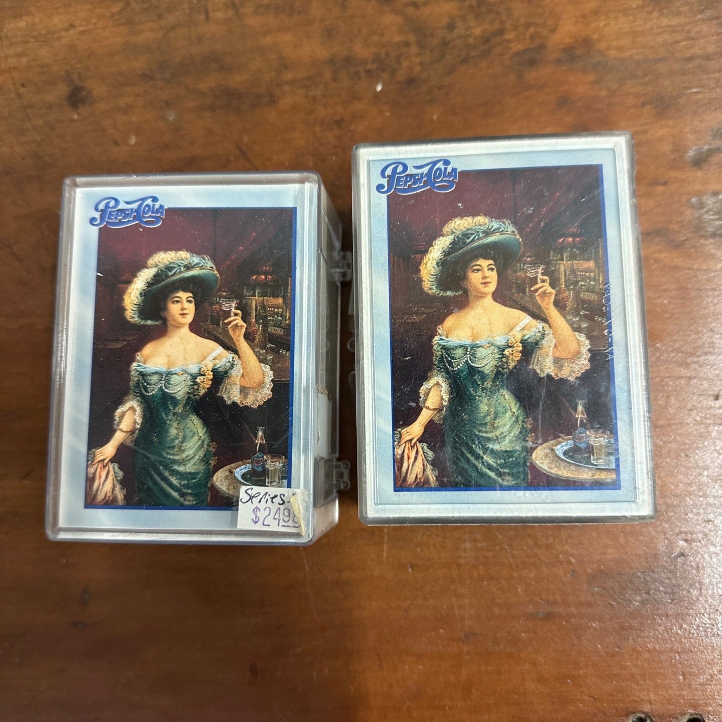 (2) 1994 Pepsi-Cola The Collector’s Series Dart 100 Trading Card Set In Box VTG