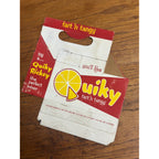 Quiky Soda Cardboard Carrier Six Pack Carton Bottle 6-Pack Case Vintage