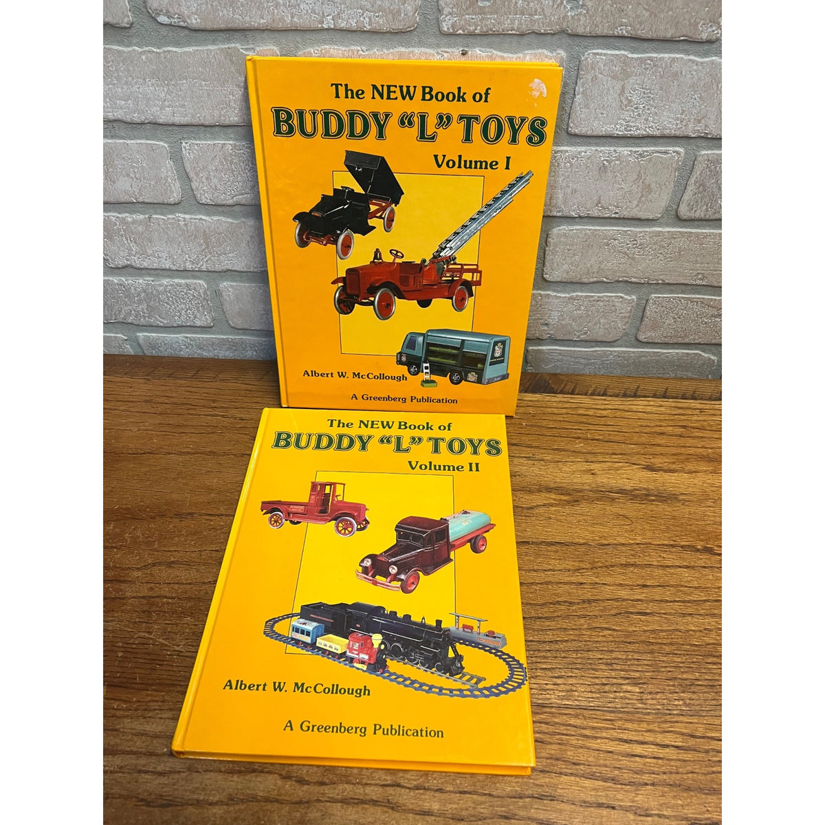 New Book of Buddy "L" Toys Volume I and II Set - hardcover by Albert McCollough