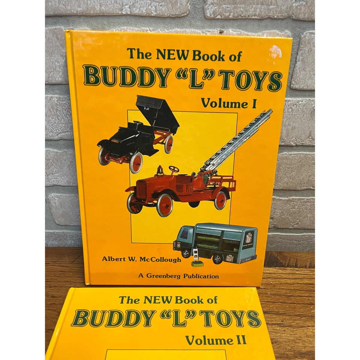 New Book of Buddy "L" Toys Volume I and II Set - hardcover by Albert McCollough