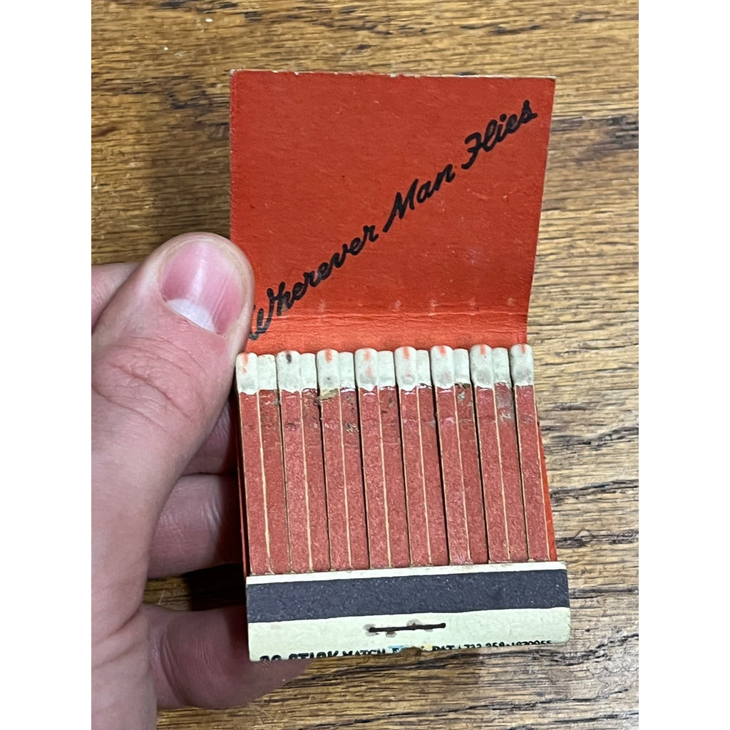 Vintage Matchbook - Hamilton Standard Propellers - East Hartford, Ct - Unstruck