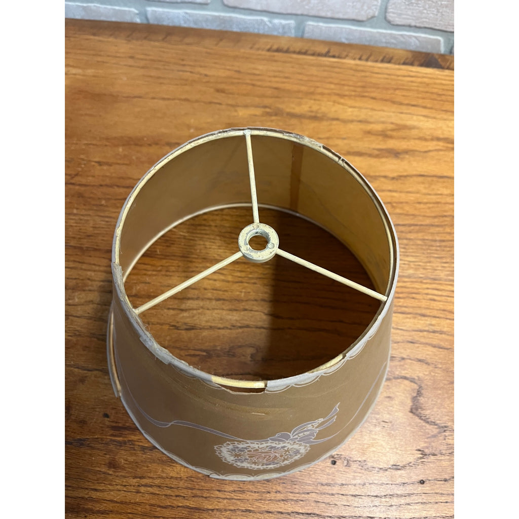 Vintage 1930s Aladdin WHIP-O-LITE Kerosene Oil Lamp Paper Shade - As-Is